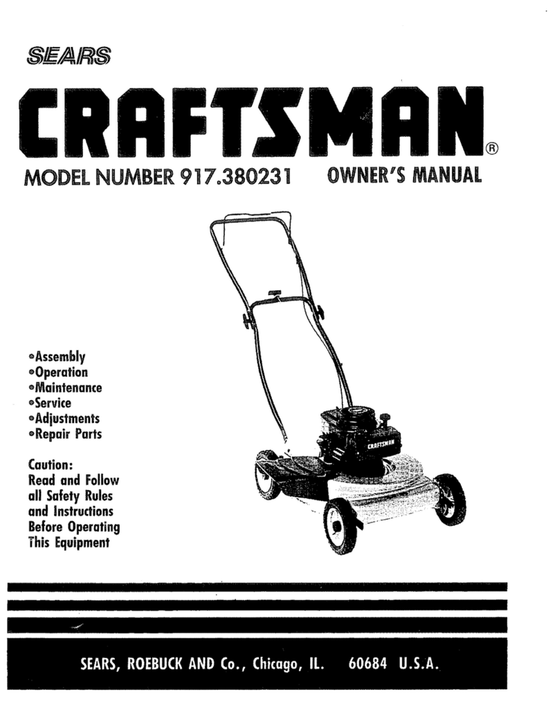 Craftsman 917.380231 owner's manual