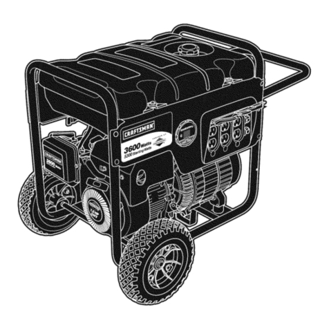 Craftsman 580.323610 Operator's manual