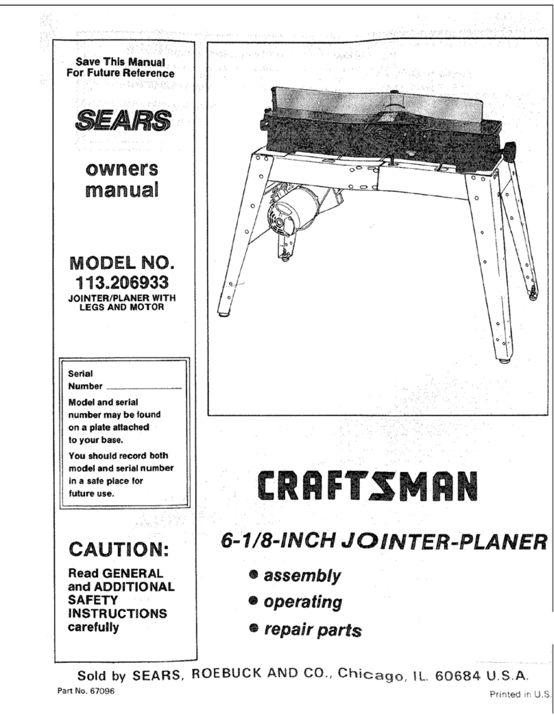 Craftsman 113.206933 User manual