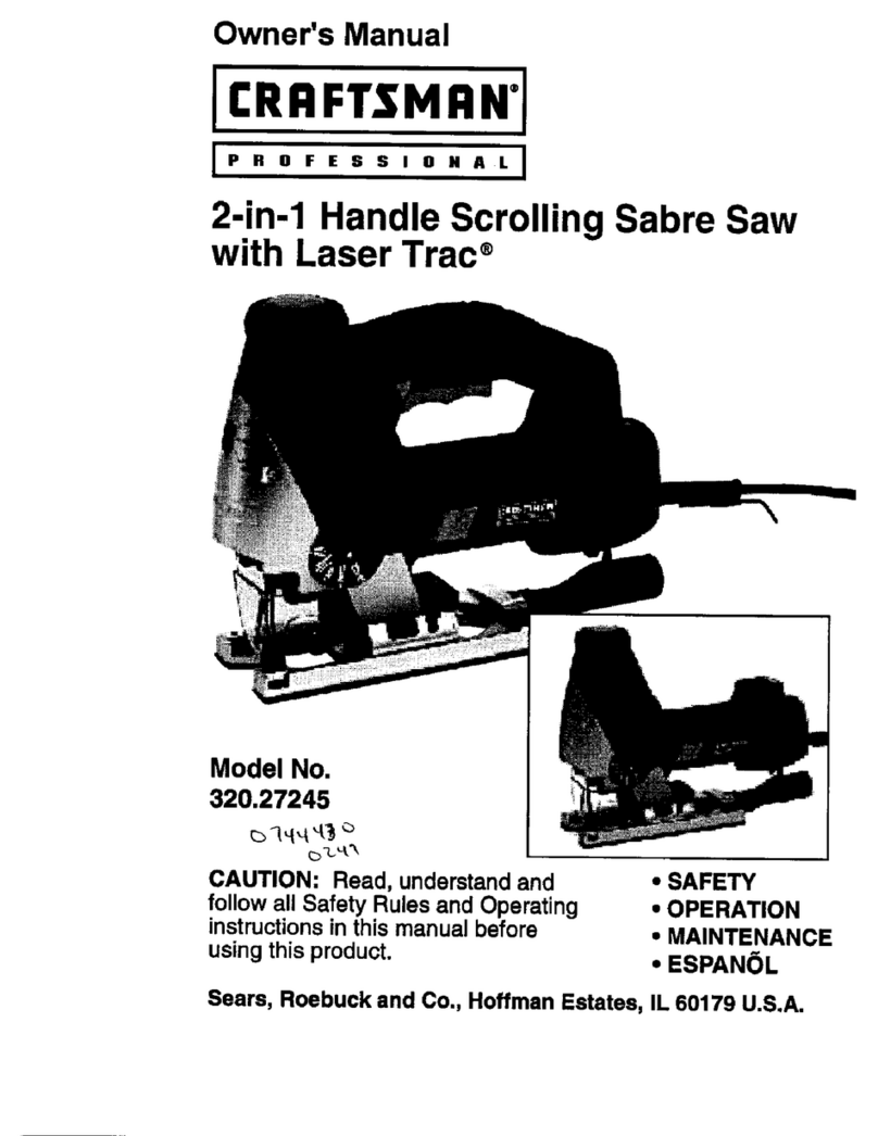 Craftsman 320.27245 User manual