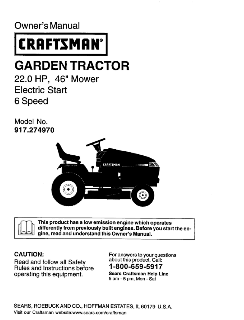 Craftsman 917.274970 owner's manual