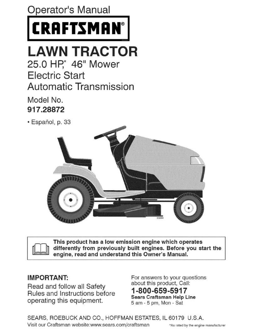 Craftsman 917.28872 Operator's manual