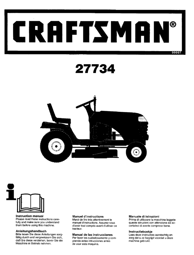 Craftsman 27734 instruction manual