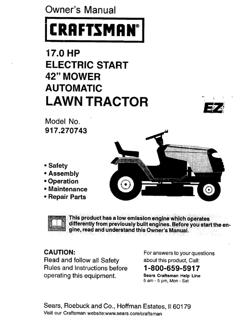 Craftsman EZ 917.270743 User manual