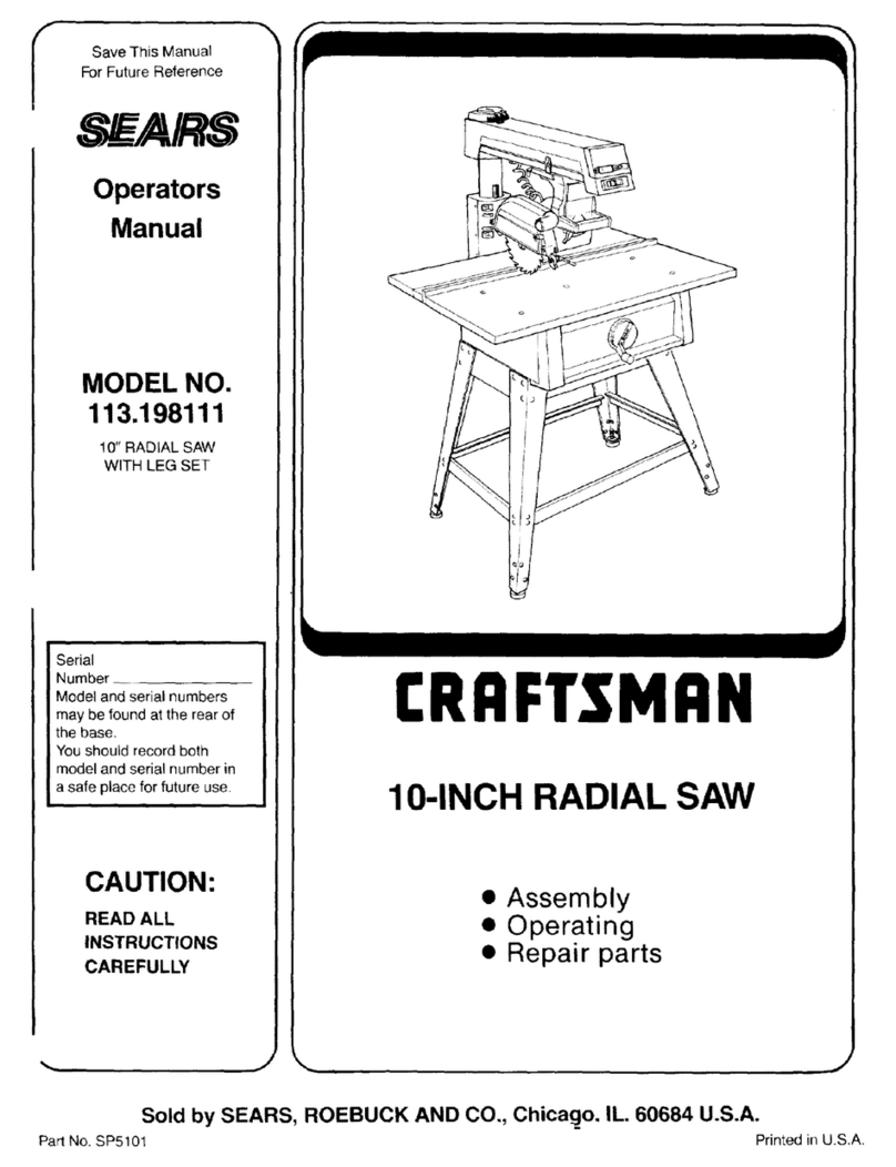 Craftsman 113.198111 User manual