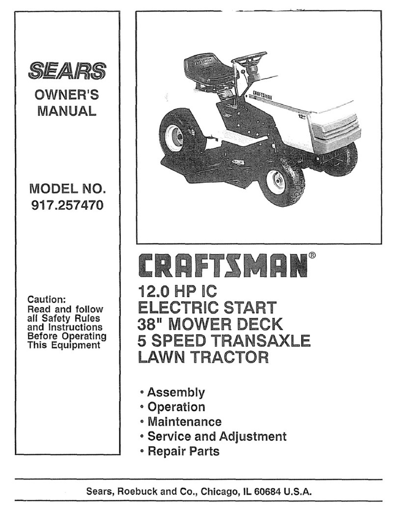 Craftsman 917.257470 User manual