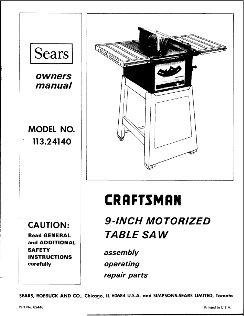 Craftsman 113.24140 User manual