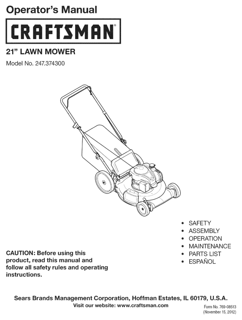 Craftsman 247.374300 Operator's manual