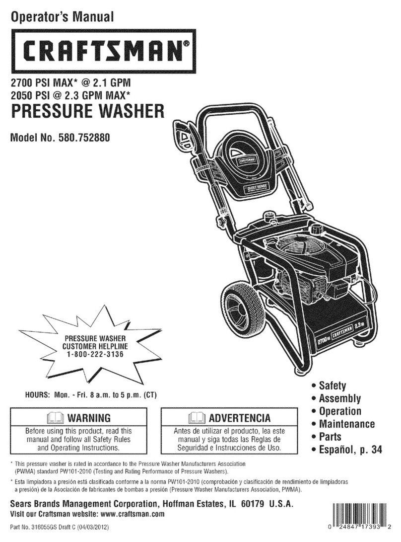 Craftsman 580.752880 Operator's manual
