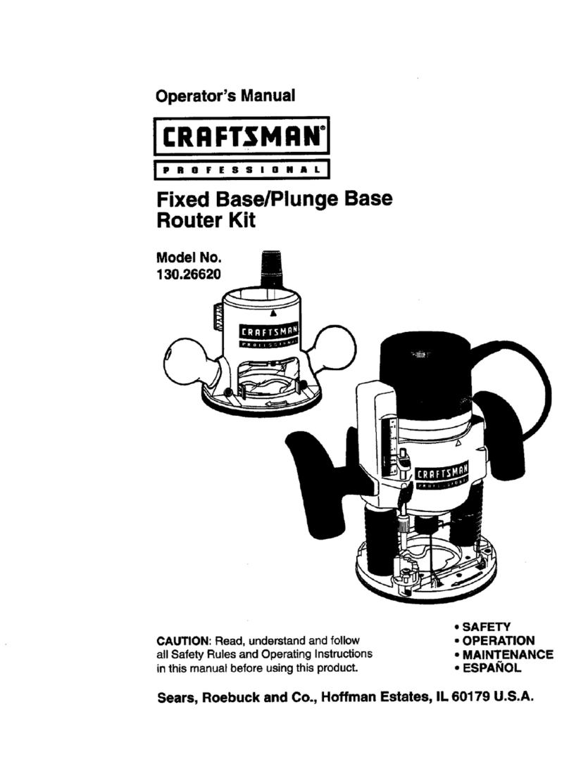 Craftsman 130.26620 Operator's manual