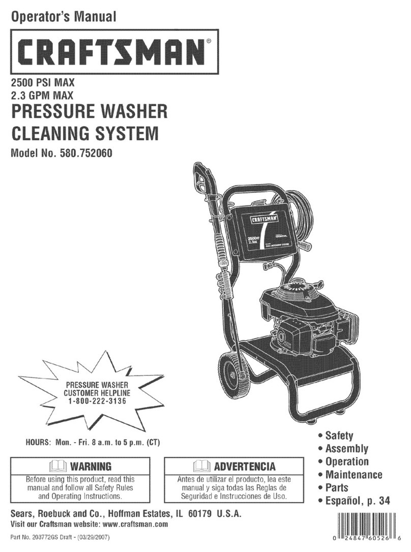 Craftsman 580.752060 User manual