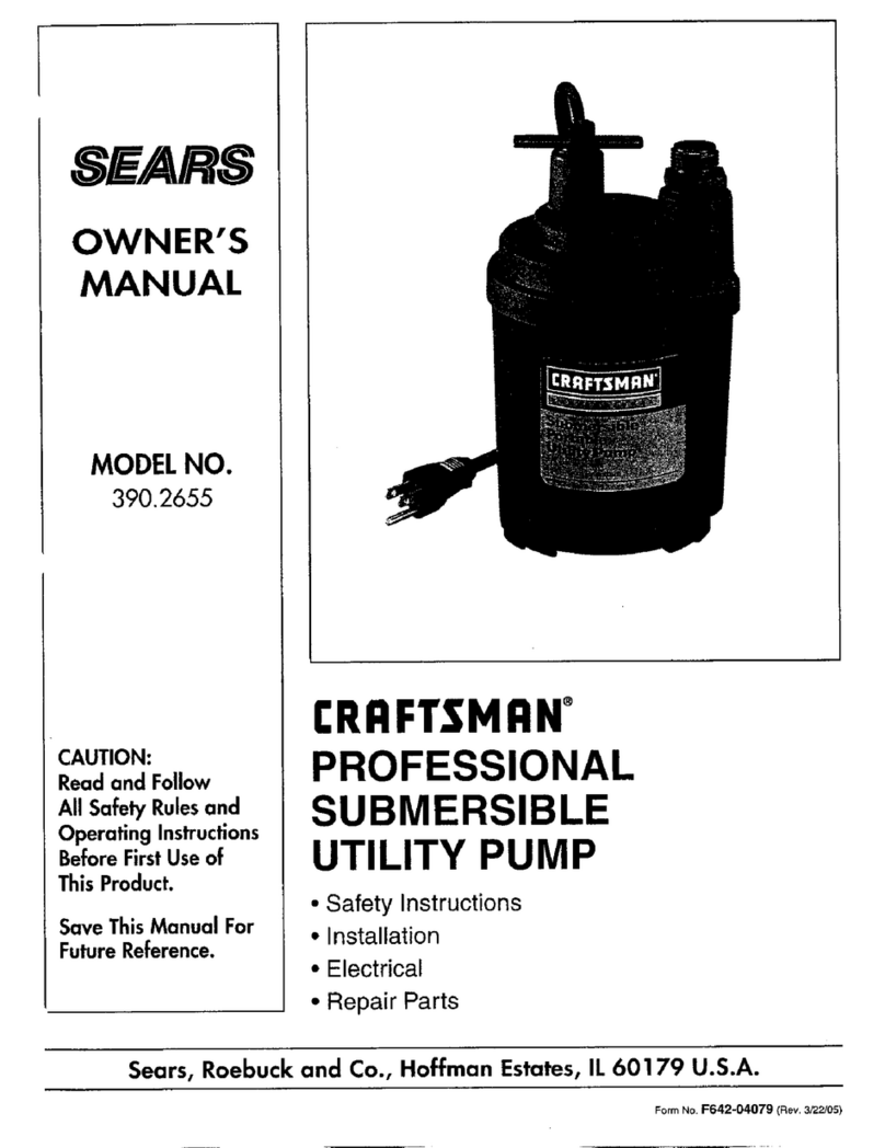 Craftsman 390.2655 owner's manual