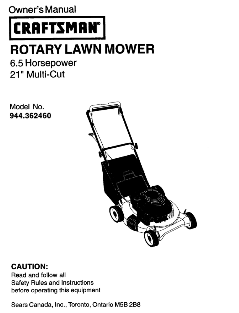 Craftsman 944.362460 User manual Craftsman 944.362460 User manual