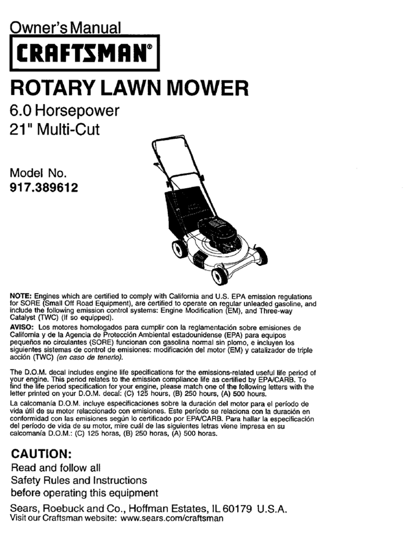 Craftsman 917.389612 User manual