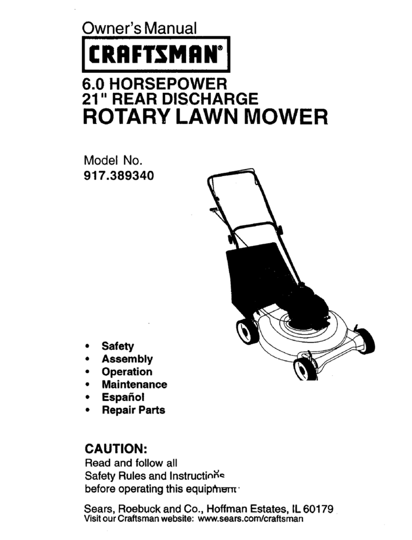 Craftsman 917.389340 User manual Craftsman 917.389340 User manual