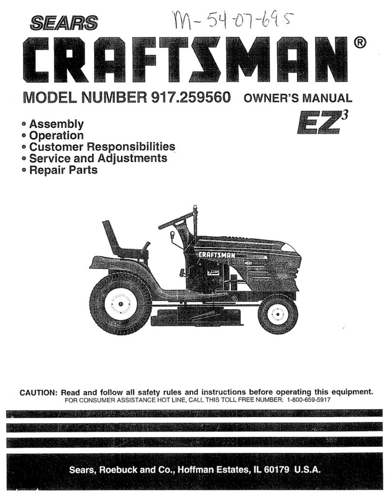 Craftsman EZ3 917.259560 User manual