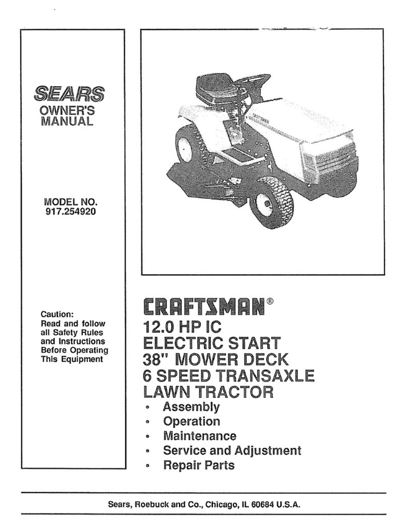 Sears Craftsman 917.254920 owner's manual