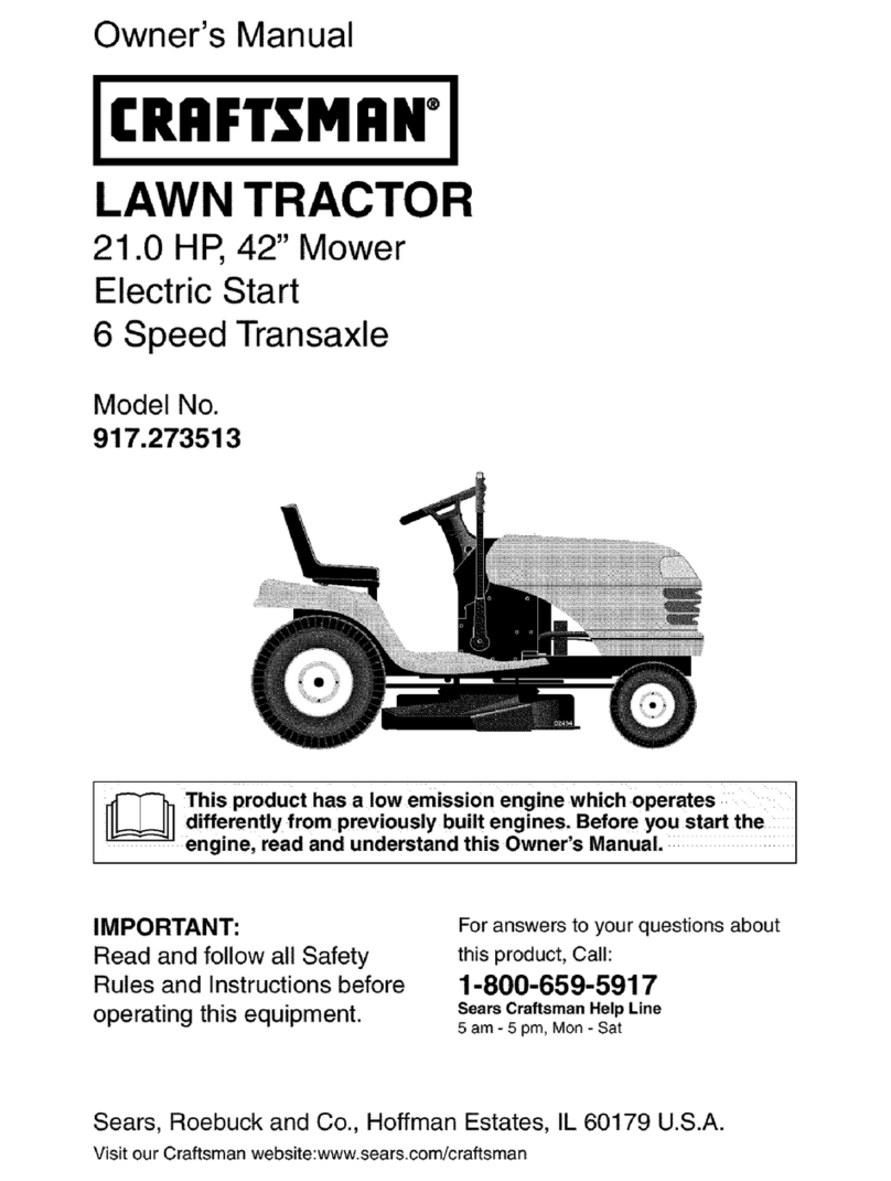 Craftsman 917.273513 User manual Craftsman 917.273513 User manual