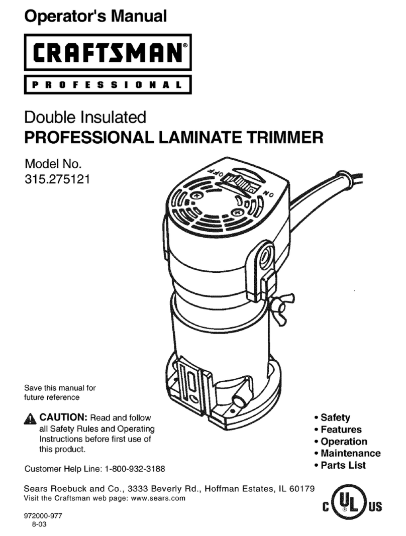 Craftsman 315.275121 Operator's manual