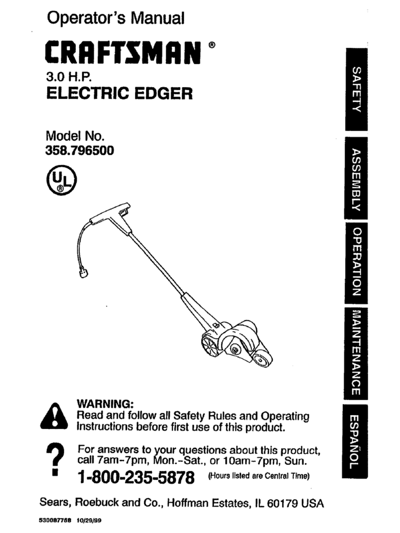 Craftsman 358.796500 Operator's manual