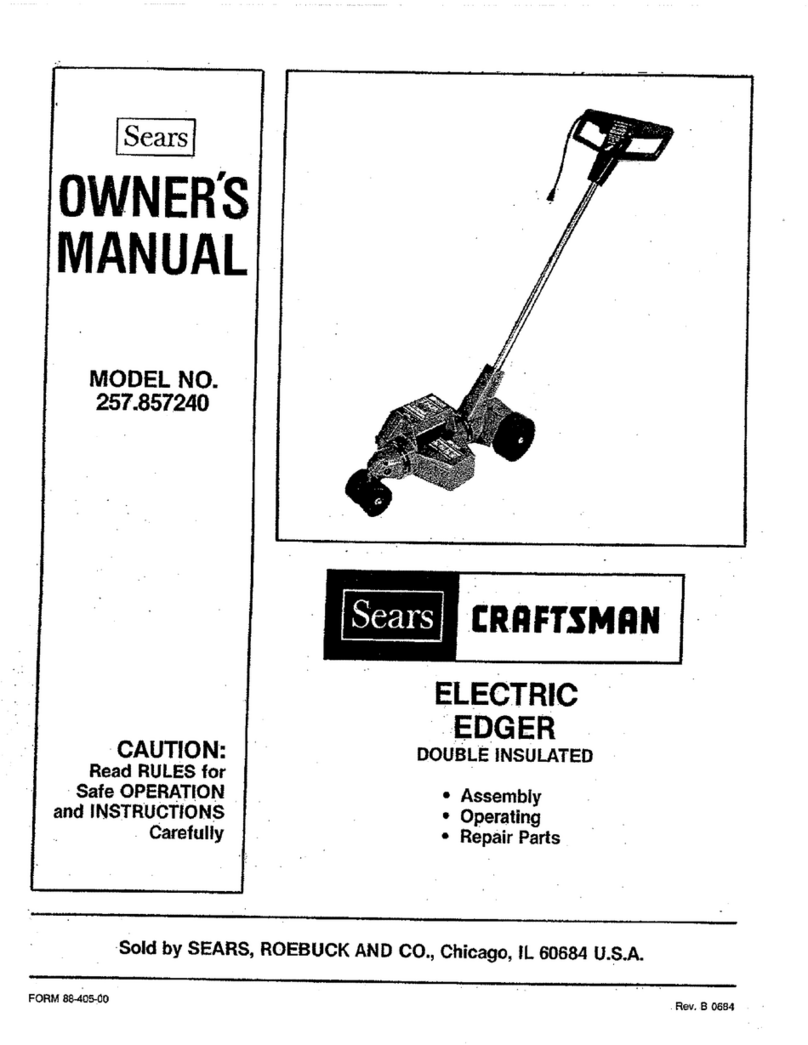 Craftsman 257.857240 User manual