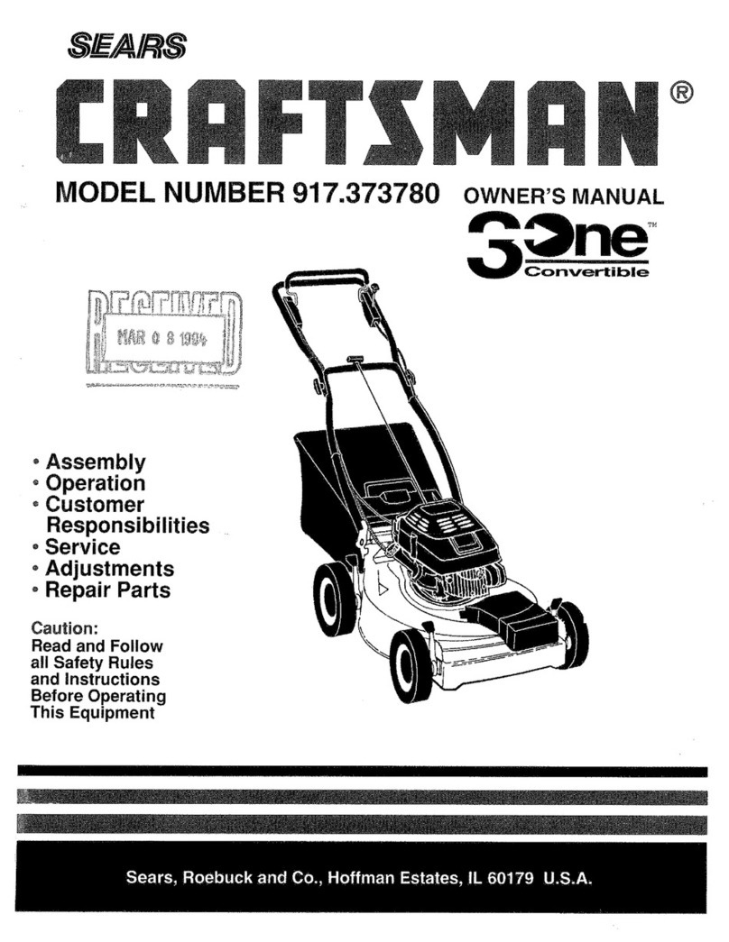 Craftsman 3One 917.373780 User manual