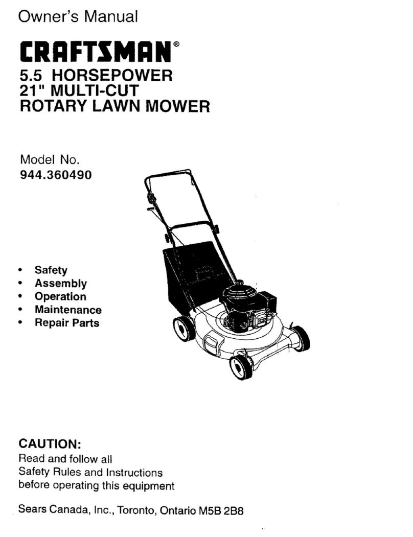Craftsman 944.360490 owner's manual