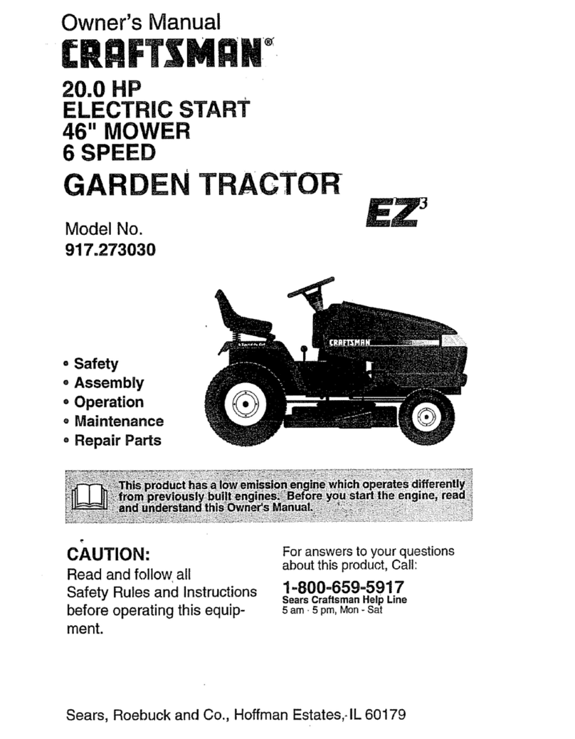 Craftsman EZ3 917.273030 User manual