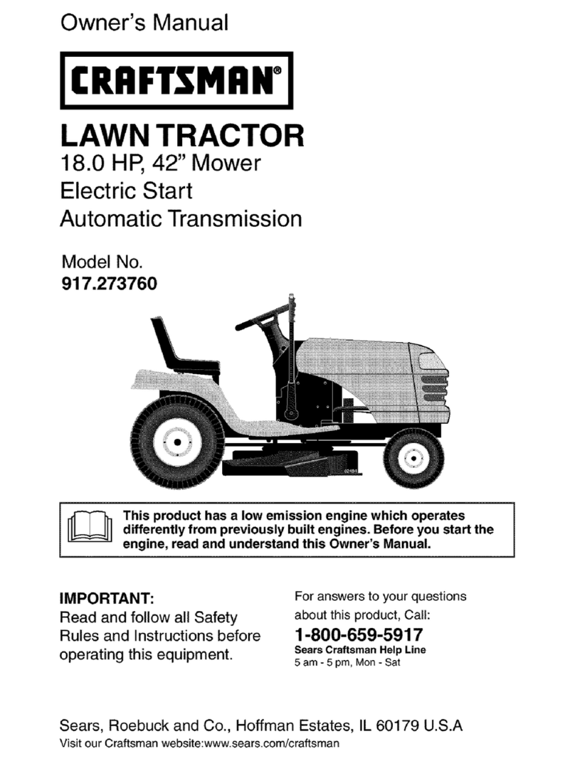 Craftsman 917.273760 owner's manual