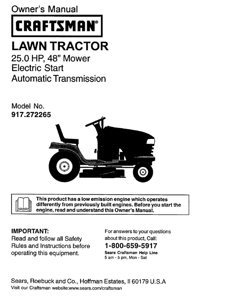 Craftsman 917.272265 owner's manual