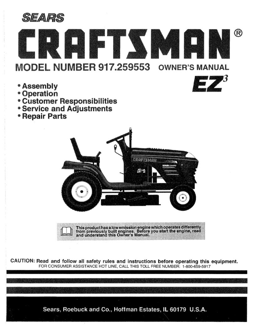 Sears Craftsman EZ3 917.259553 owner's manual