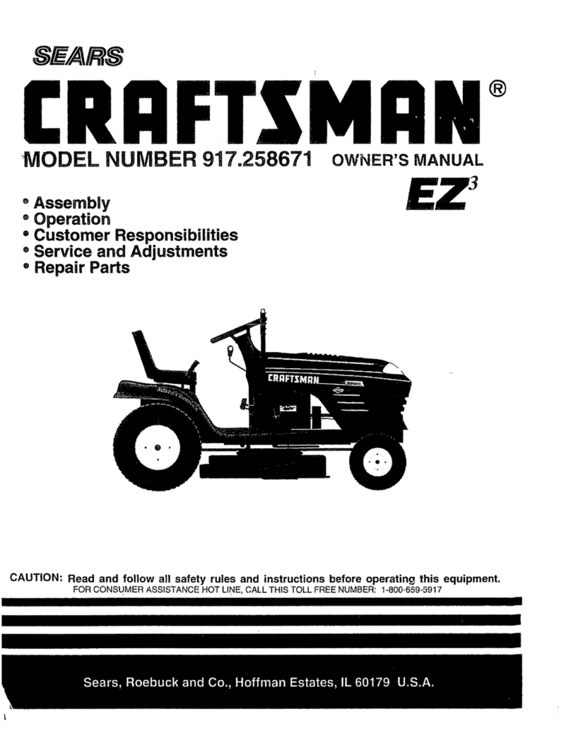 Craftsman EZ3 917.258671 User manual