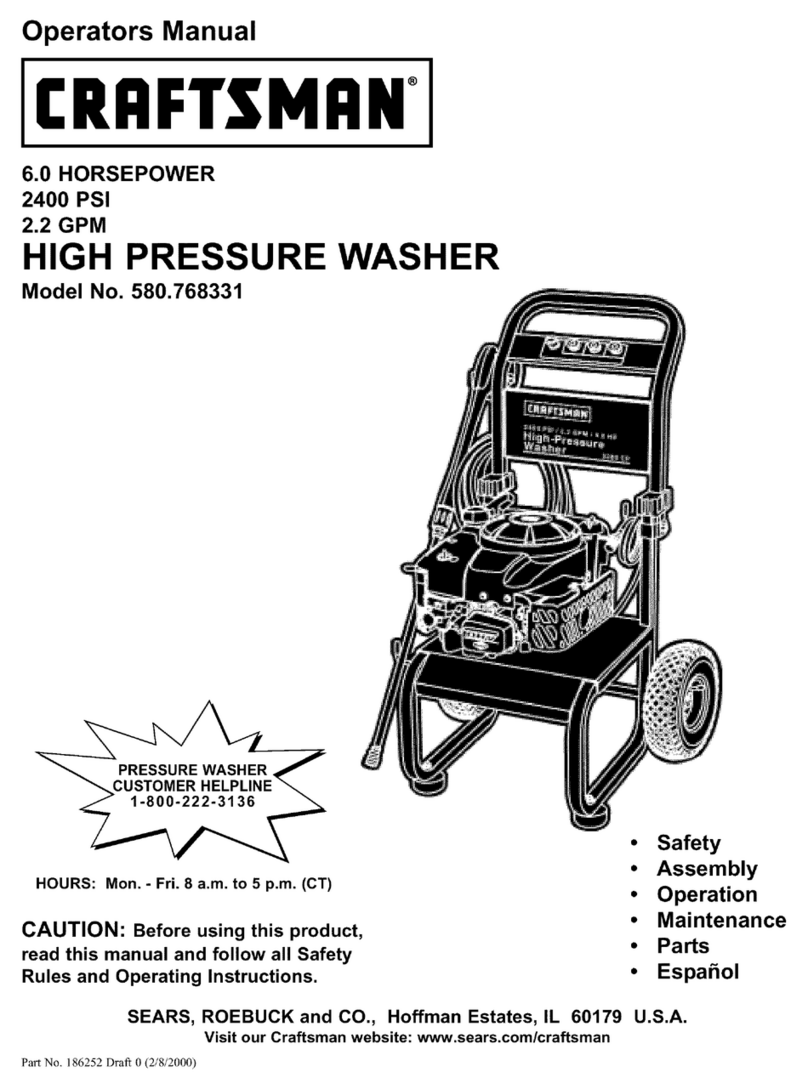 Craftsman 580.768331 Operator's manual