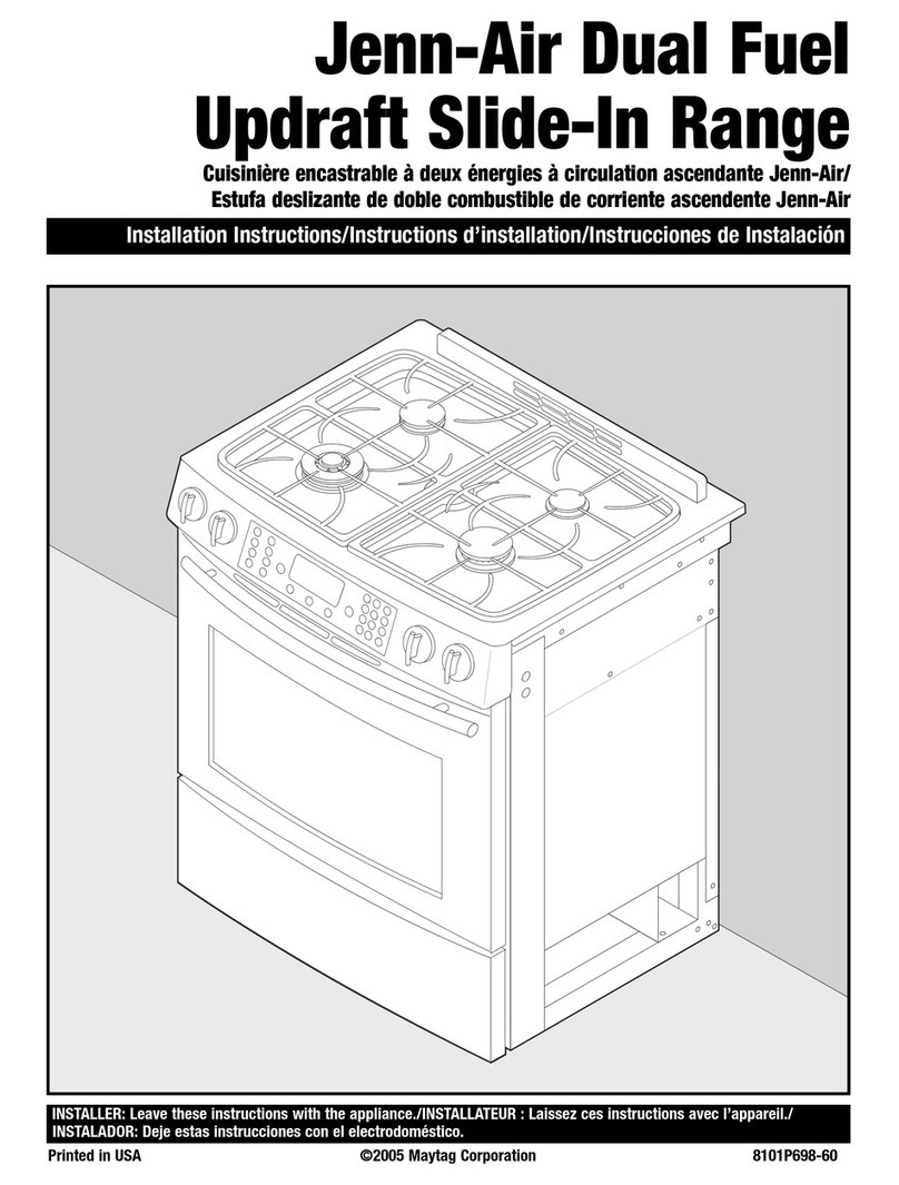 Jenn-Air JDS8850BDB User manual