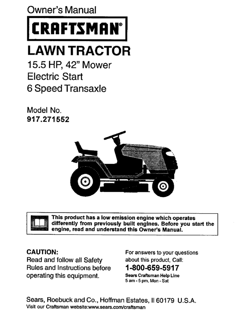 Craftsman 917.271552 owner's manual