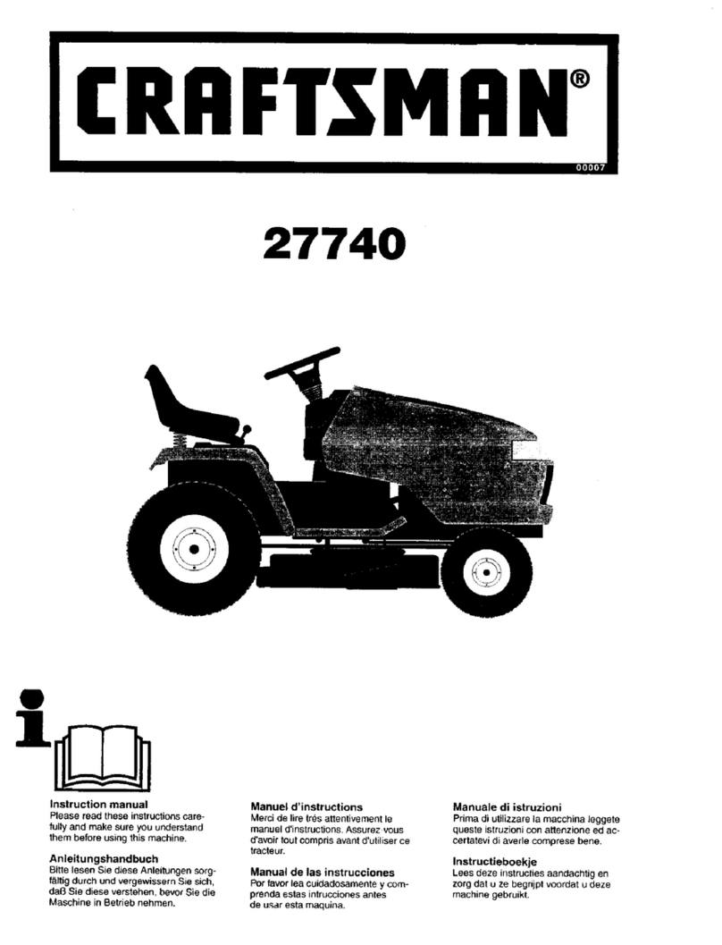 Craftsman 27740 User manual