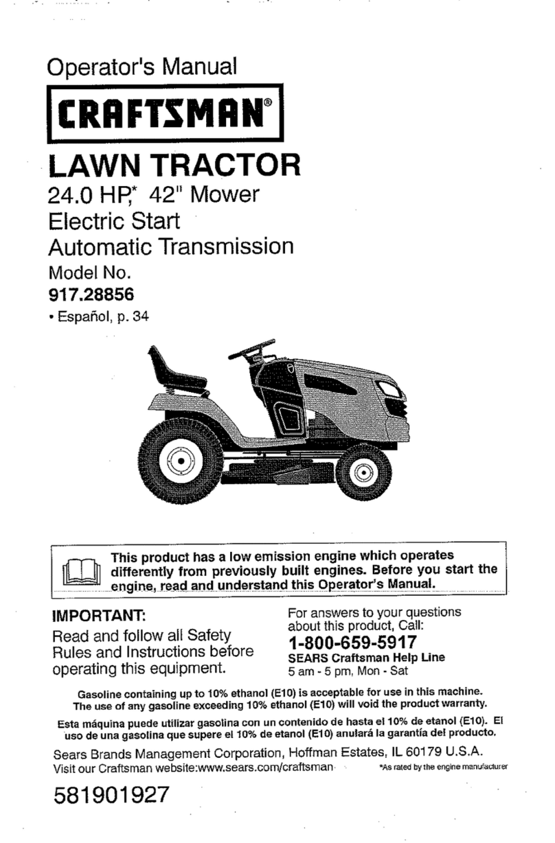 Craftsman 917.28856 Operator's manual