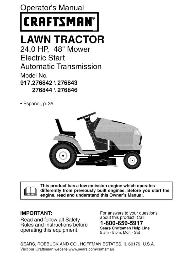 Craftsman 917.276842 Operator's manual