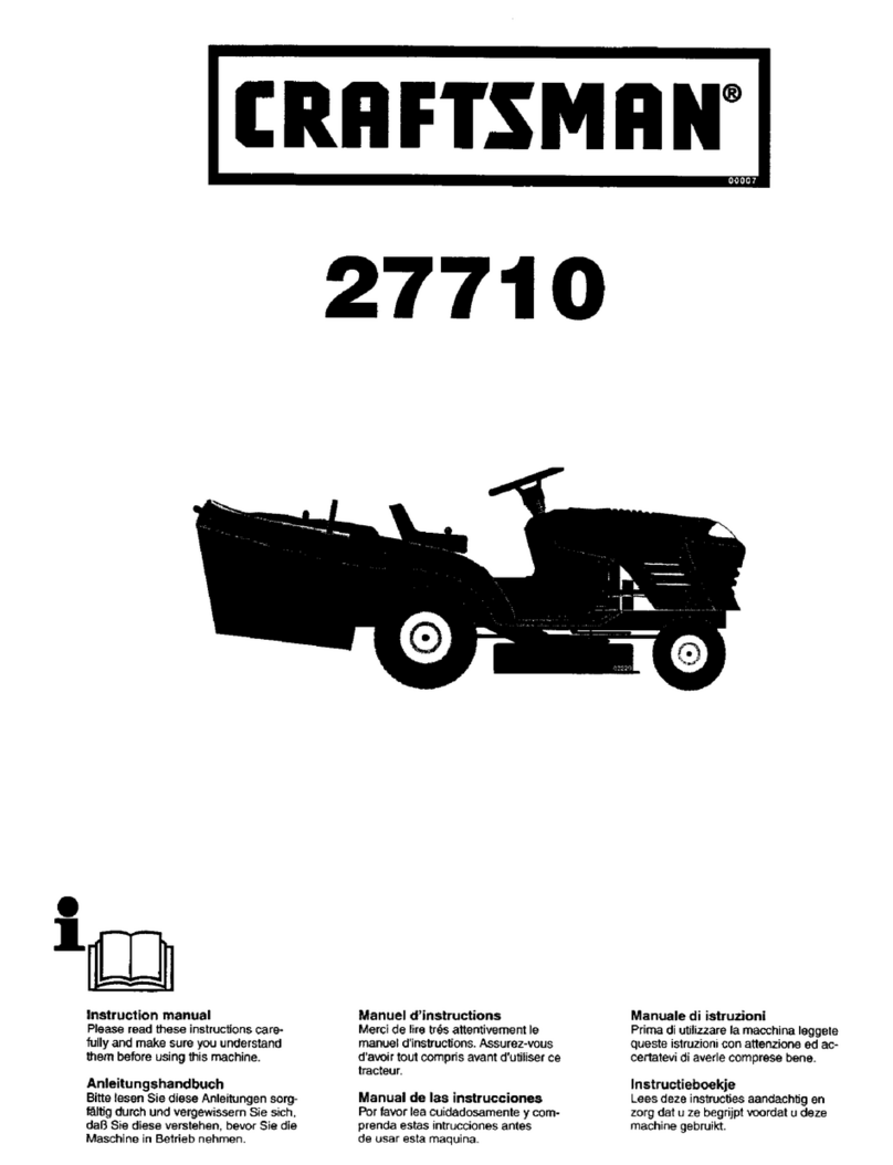 Craftsman 27710 User manual
