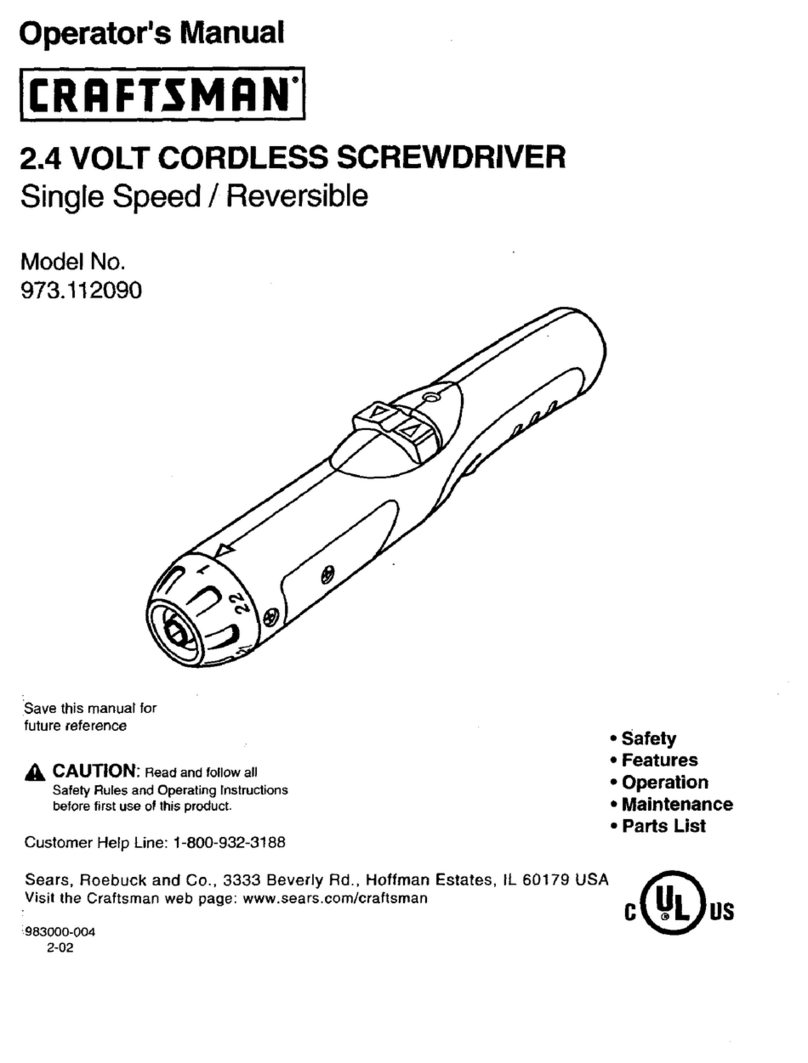 Craftsman 973.112090 User manual