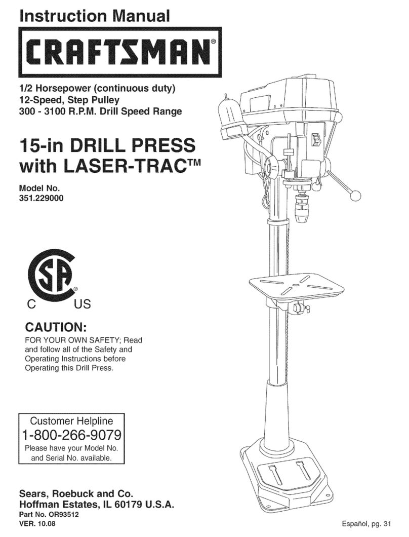 Craftsman 351.229000 User manual