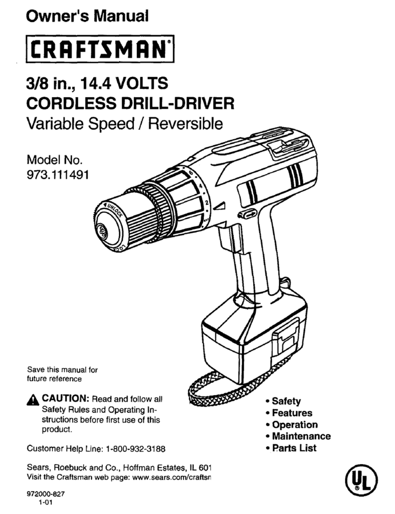 Craftsman 973.111491 User manual