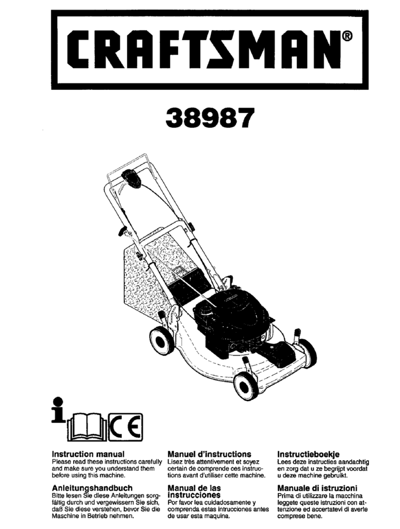 Craftsman 38987 User manual