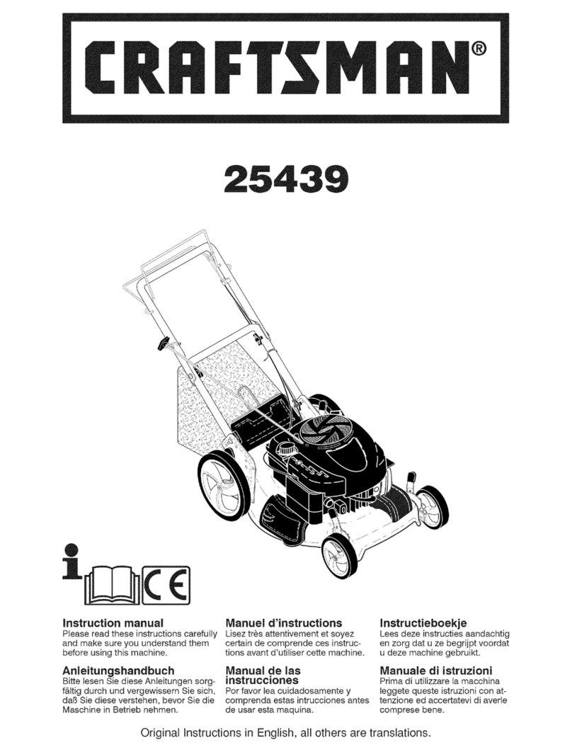 Craftsman 25439 User manual