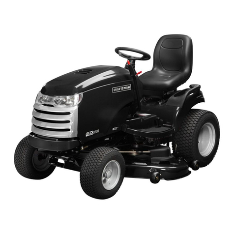 Craftsman CTX 9500 Operator's manual