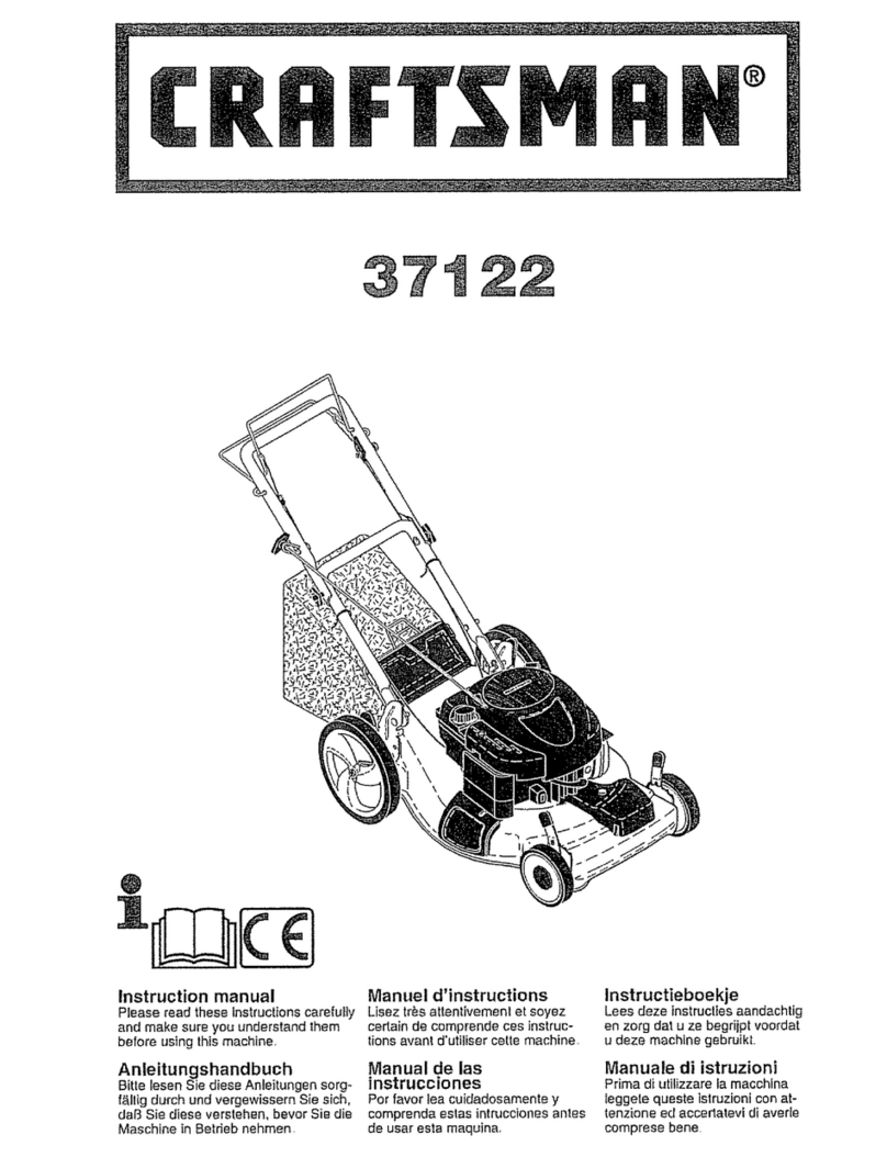 Craftsman 37122 User manual