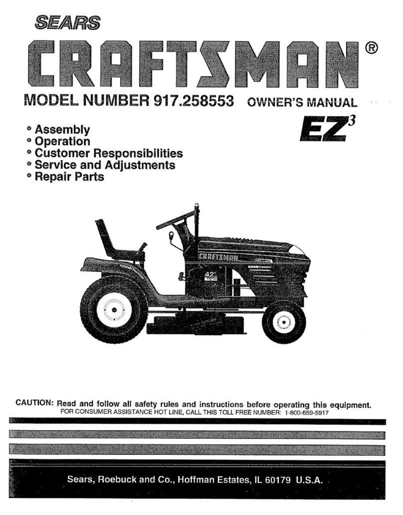 Craftsman EZ3 917.258553 owner's manual