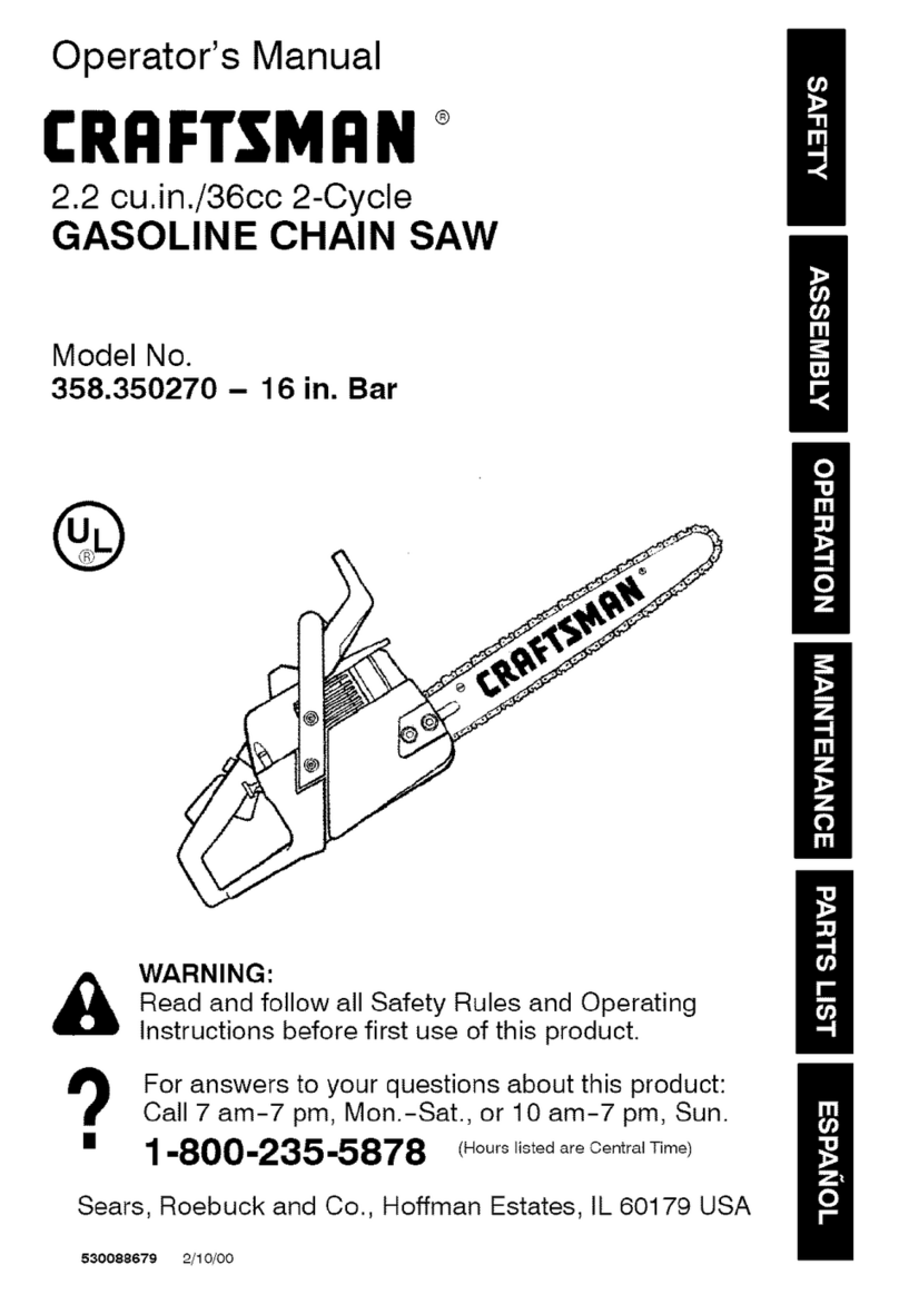 Craftsman 358.350270 User manual