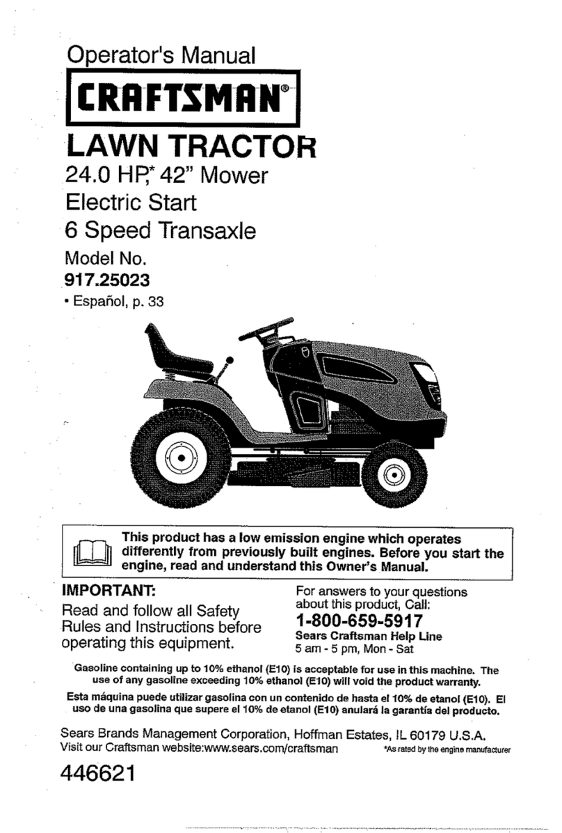 Craftsman 917.25023 User manual