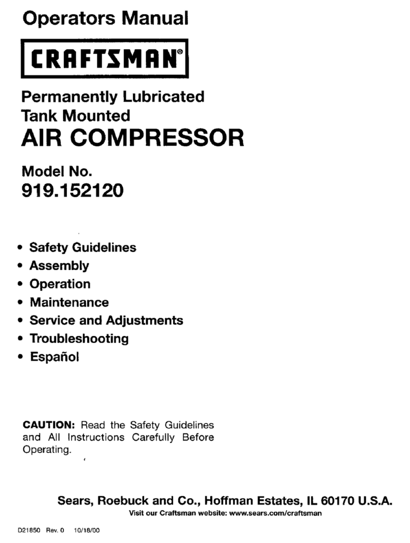 Craftsman 919.152120 User manual Craftsman 919.152120 User manual